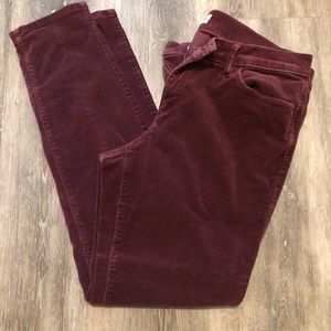 Loft Modern Skinny corduroy pants